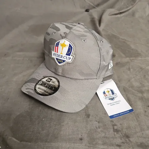 NEW ERA RYDER CUP 2023 ADJUSTABLE CAP IN TONAL CAMO