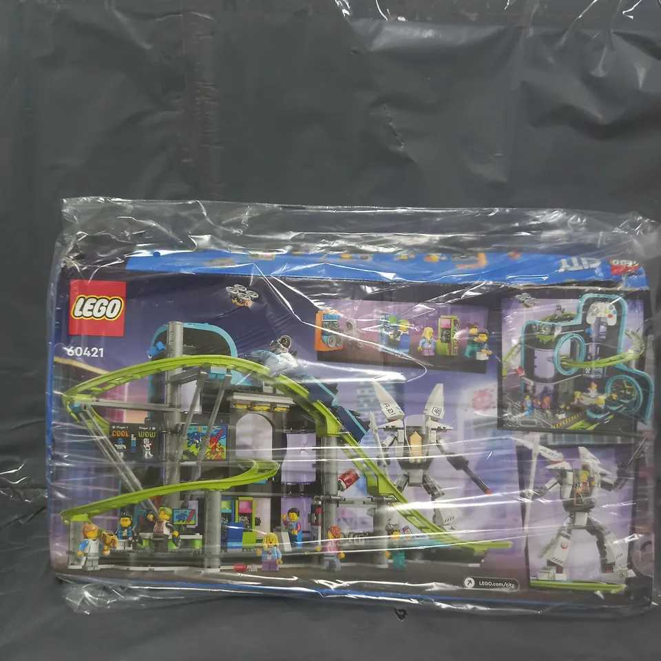 LEGO CITY ROBOT WORLD ROLLER-COASTER PARK TOY 60421 RRP £89.99