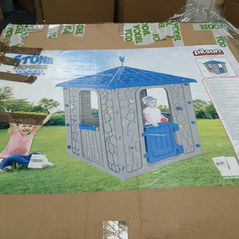 PILSAN STONE HOUSE - BLUE - COLLECTION ONLY