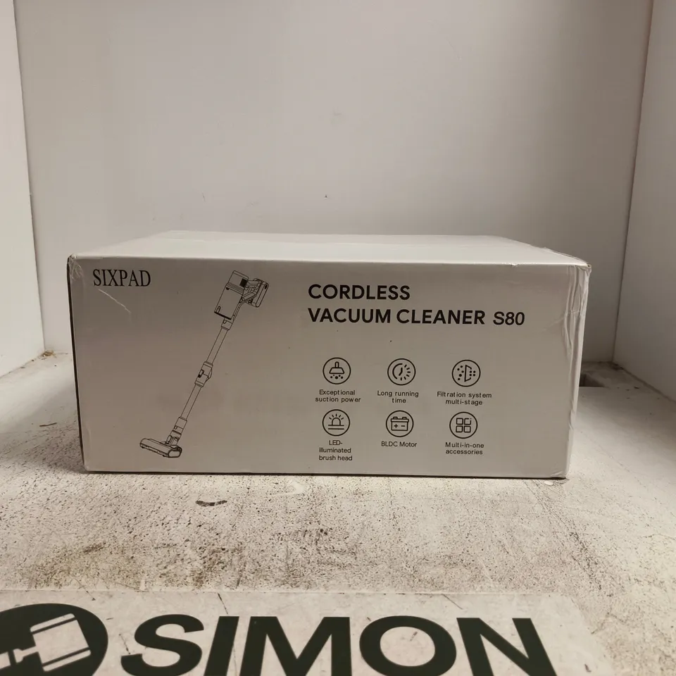 SIXPAD CORDLESS VACUUM CLEANER S80 BOXED