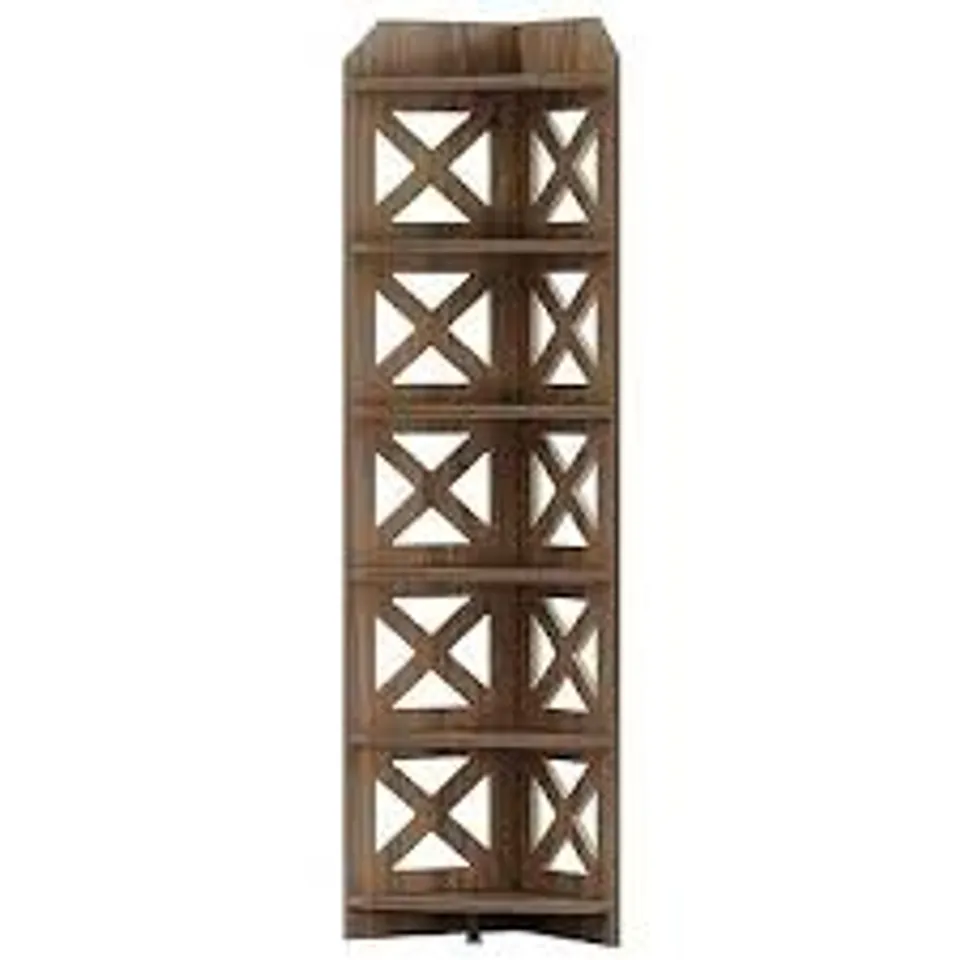 BOXED CORNER BOOKCASE