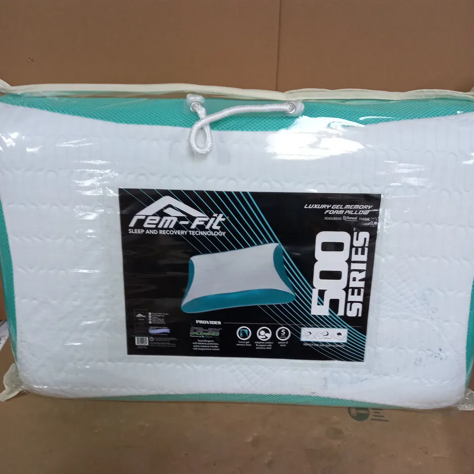 REM-FIT 500 SERIES LUXURY GEL MEMORY FOAM PILLOW