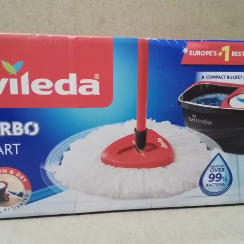 BOXED VILEDA TURBO SMART COMPACT MOP BUCKET