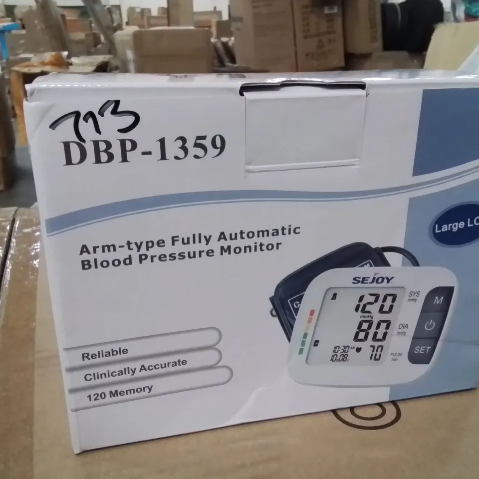 BOXED BLOOD PRESSURE MONITOR 