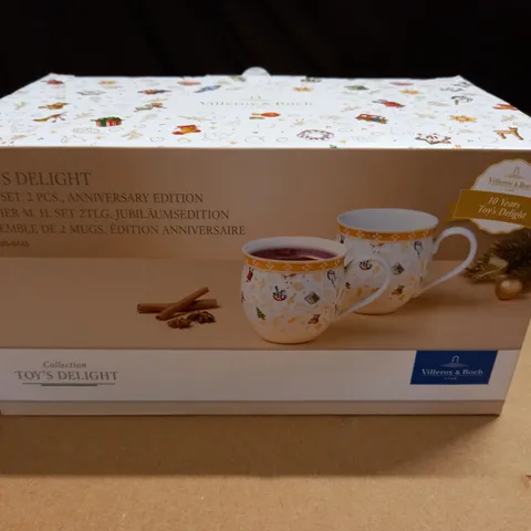 VILLEROY & BOCH TOYS DELIGHT 2-PIECE MUG SET