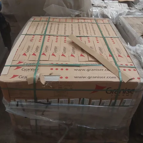 PALLET CONTAINING APPROXIMATELY 57x BOXES OF GRANISER 6pcs 14.5 x 89.5cm TILES
