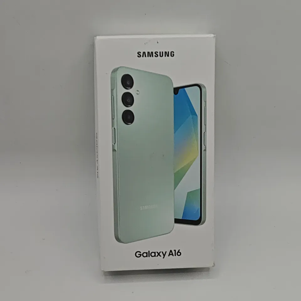 BOXED SAMSUNG GALAXY A16 4/128GB IN LIGHT GREEN - SM-A165F