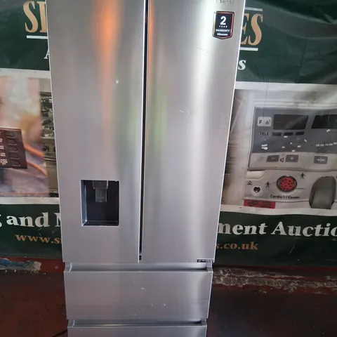 HISENSE RF632N4WIE AMERICAN FRIDGE FREEZER, STAINLESS STEEL, E RATED