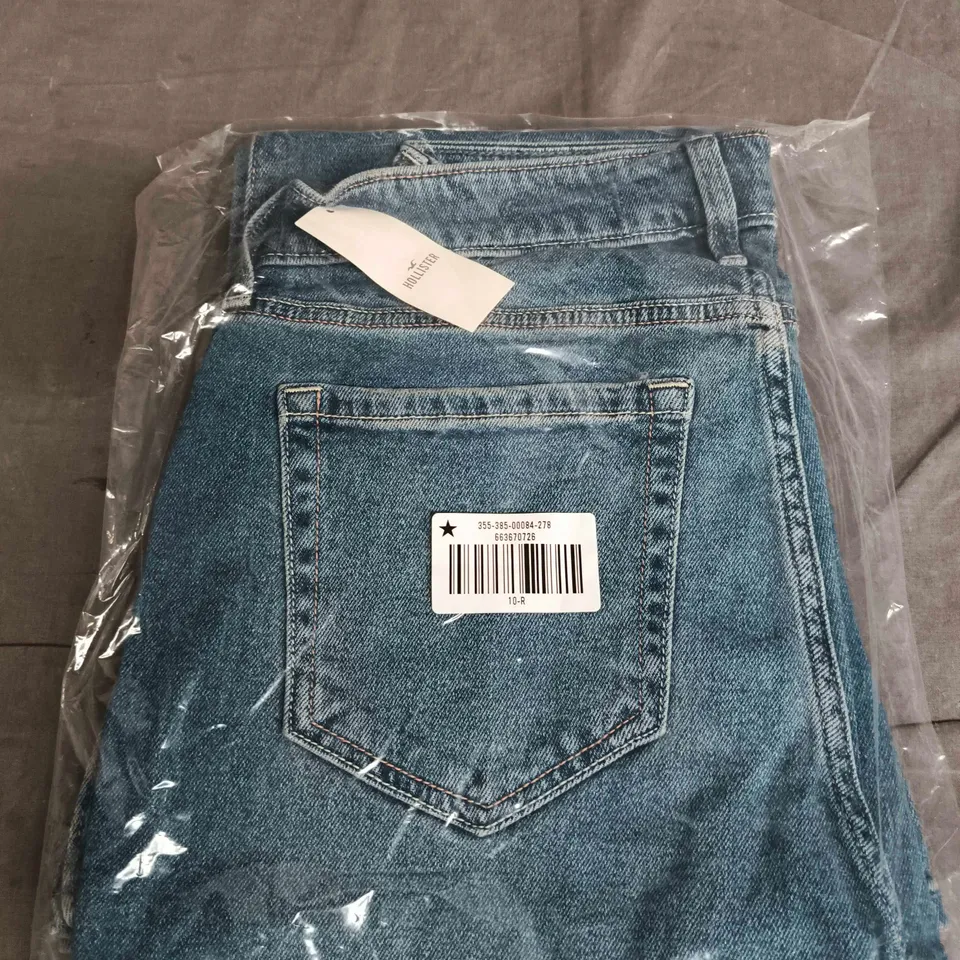 HOLLISTER DENIM JEANS – BLUE - 10R
