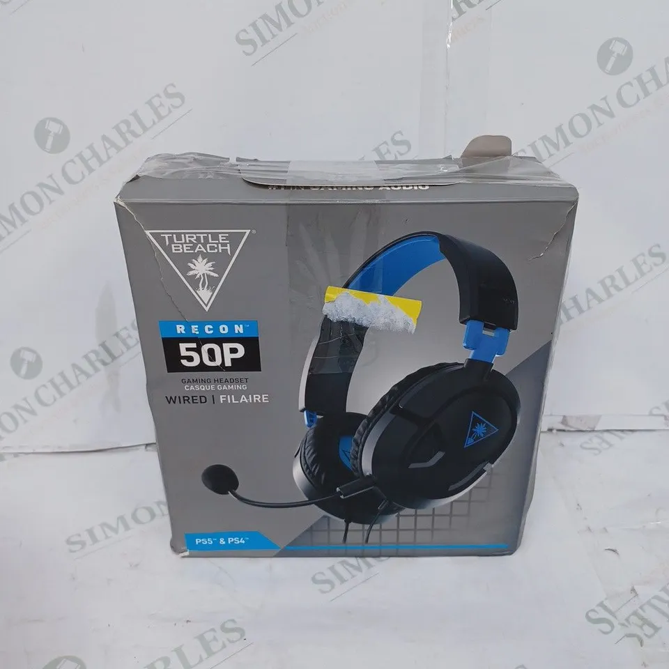 TURTLE BEACH RECON 50P WIRED PS4/PS5 GAMING HEADSET 