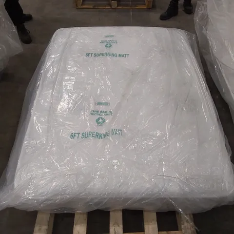 QUALITY BAGGED BINTA 25cm MEMORY FOAM POCKET SPRUNG 4'6" MATTRESS