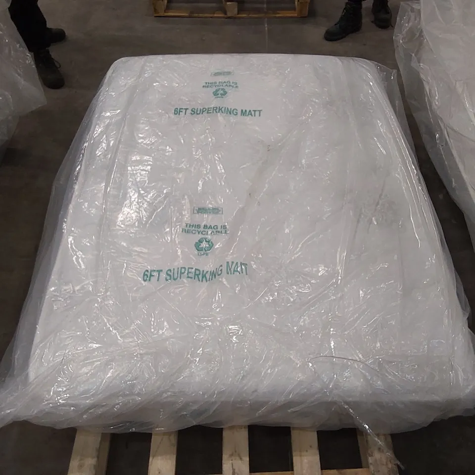 QUALITY BAGGED BINTA 25cm MEMORY FOAM POCKET SPRUNG 4'6" MATTRESS 