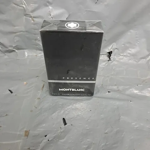 BOXED AND SEALED MONTBLANC PRESCENCE EAU DE TOILETTE 75ML