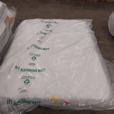 QUALITY BAGGED 4'6" DUAL LAYER 600 HYBRID MATTRESS WITH BREATHABLE COOLING FABRIC