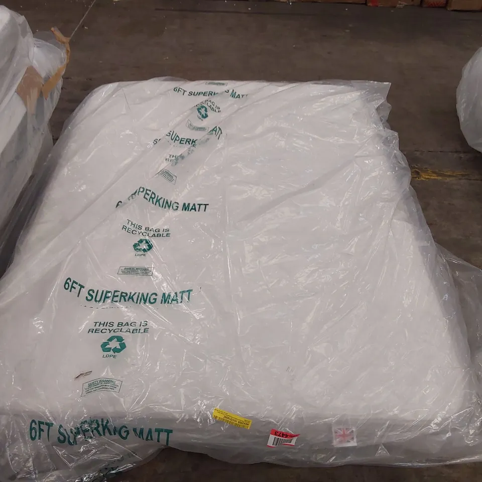 QUALITY BAGGED 4'6" DUAL LAYER 600 HYBRID MATTRESS WITH BREATHABLE COOLING FABRIC