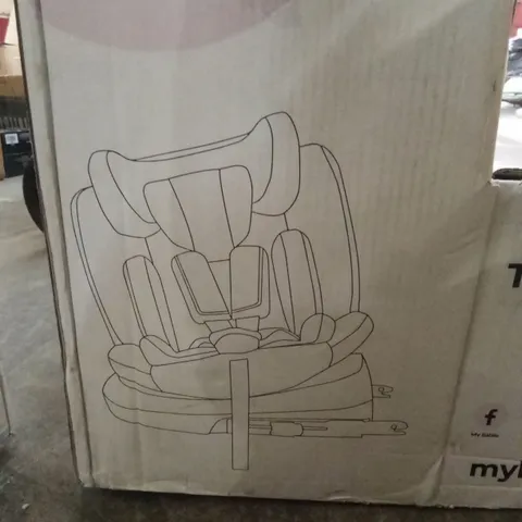 BOXED MY BABIIE MBCS200 I-SIZE SPIN CAR SEAT 