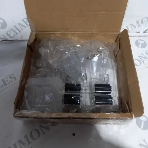 BOXED SET OF WALL MOUNTED CLOTHING HOOKS