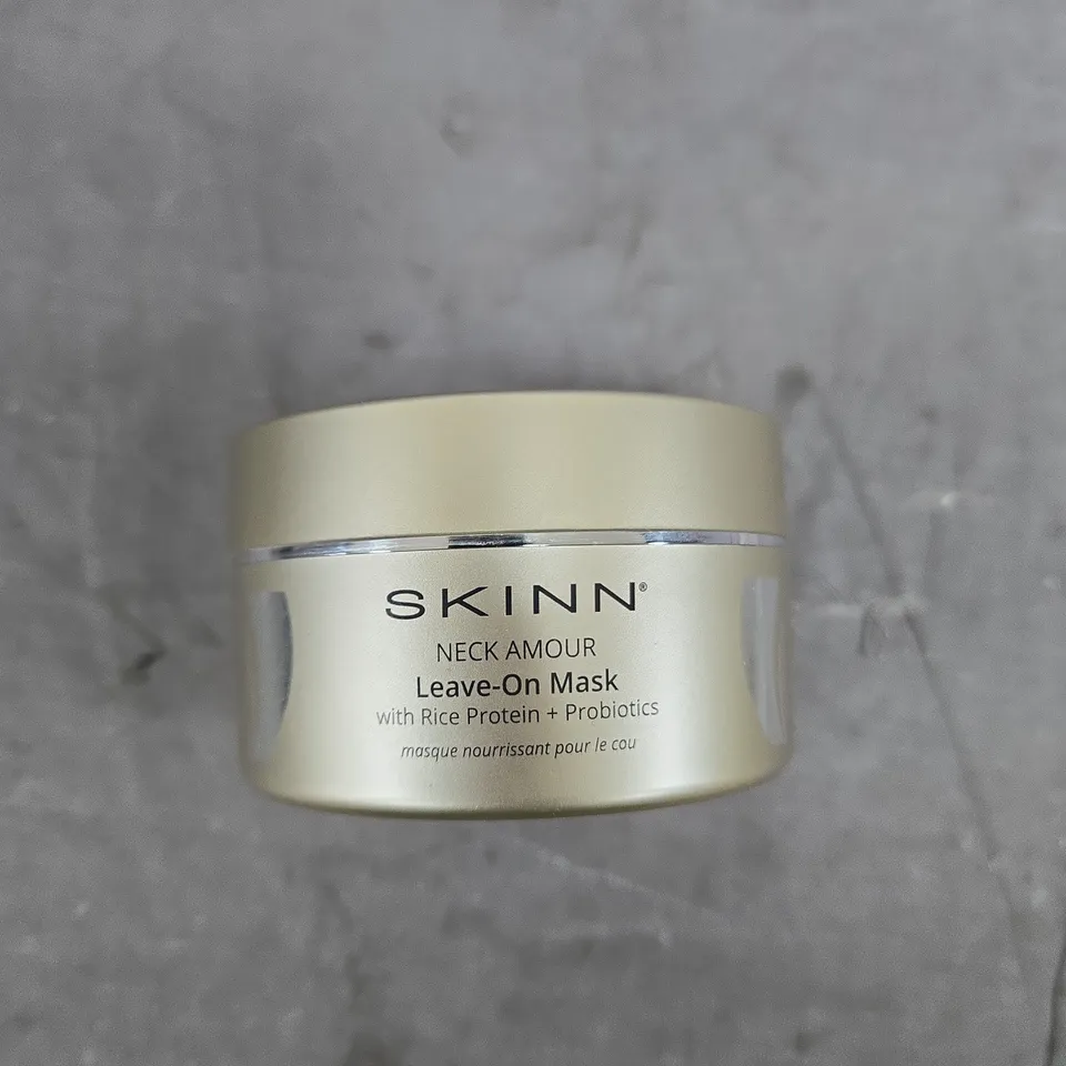 SKINN NECK AMOUR LEAVE-ON MASK – 118ML (4OZ) GOLD JAR