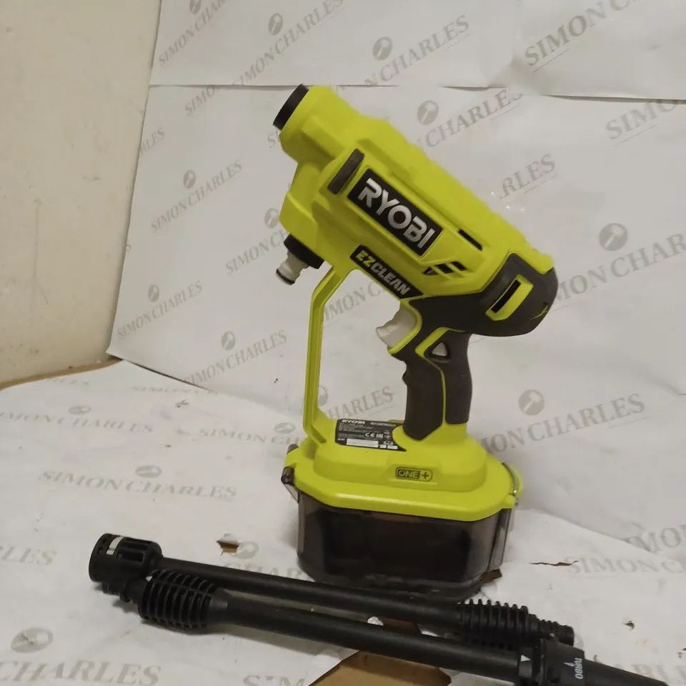 RYOBI 18V ONE+ CORDLESS 18V POWER WASHER