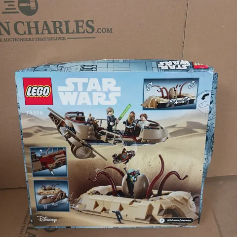 BOXED LEGO STAR WARS DESERT SKIFF & SARLACC PIT SET 75396