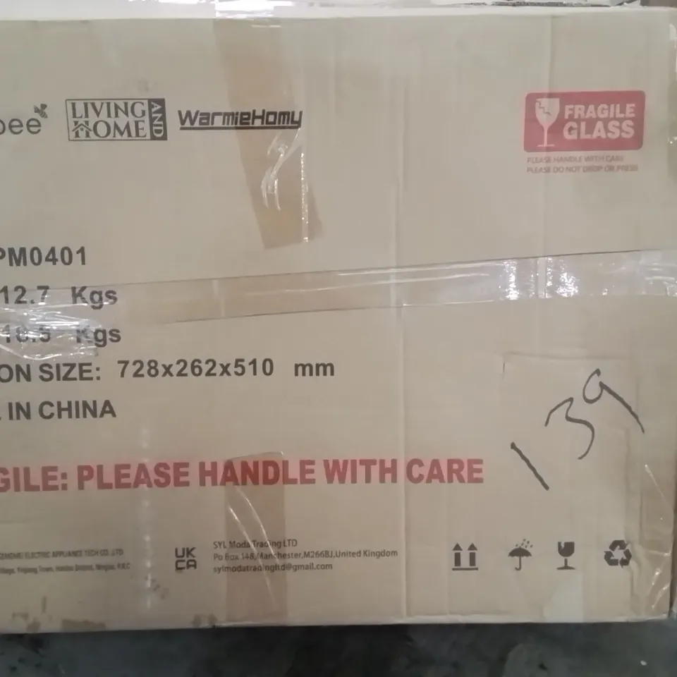 BOXED FREESTANDING FIREPLACE SUITE 