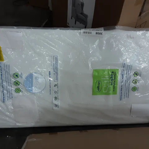BAGGED SILENT NIGHT BREATHABLE COMFORTS COT MATTRESS