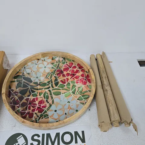 MOSAIC ROUND DECORATIVE TABLE