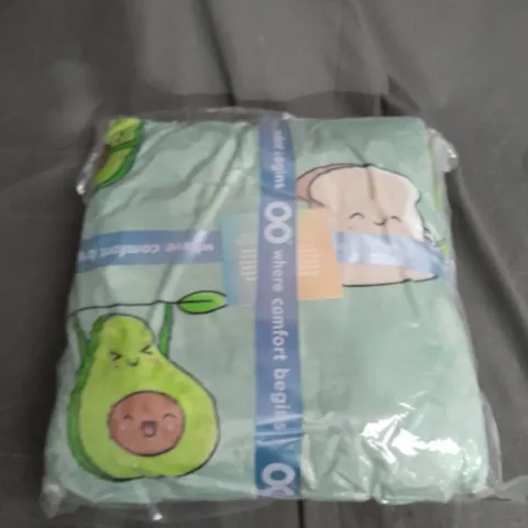 SEALED OODIE OVERSIZED HOODED BLANKET - AVOCADO 