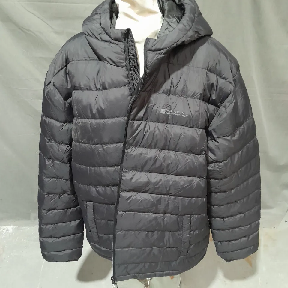 MOUNTAIN WAREHOUSE SEASONS 2 PADDED JACKET IN BLACK SIZE XXL