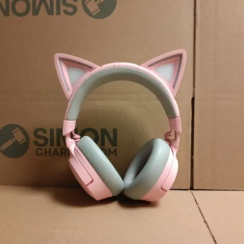 RAZER OVER-EAR HEADSET IN PINK