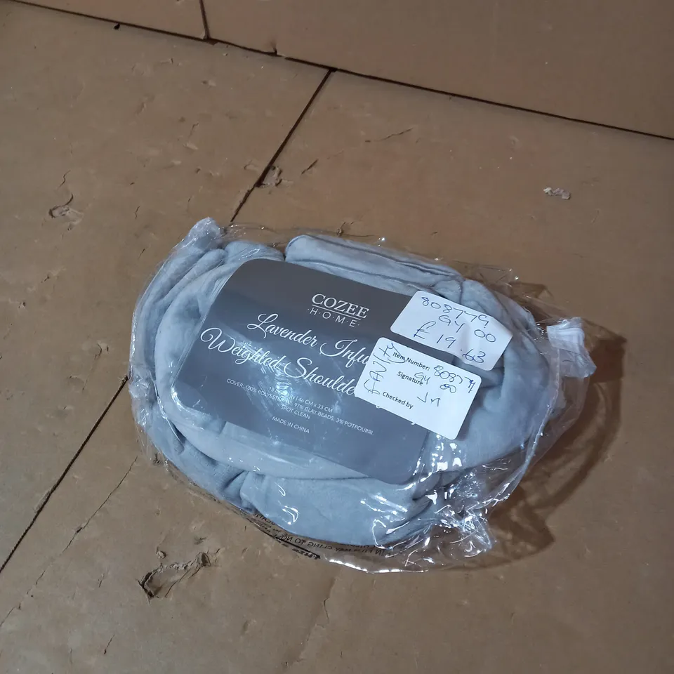 COZEE HOME HEATED SHOULDER WARMER GREY