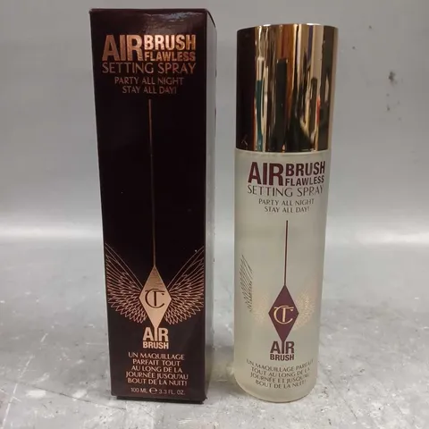 BOXED CHARLOTTE TILBURY AIRBRUSH FLAWLESS SETTING SPRAY 100ML