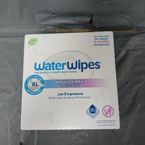 ADULT CARE WATER WIPES XL 