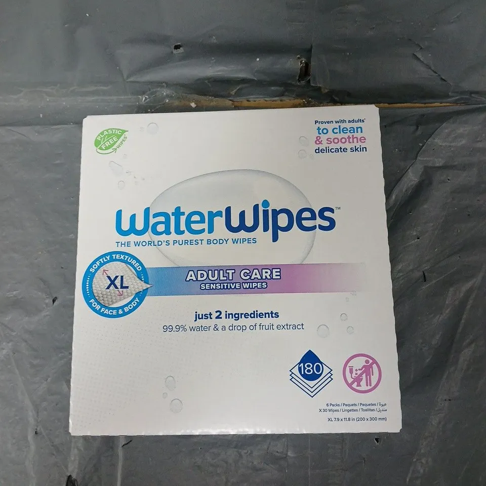 ADULT CARE WATER WIPES XL 