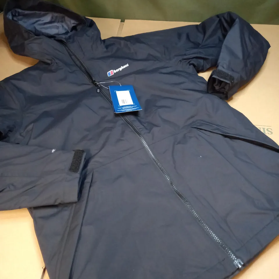 BERGHAUS PRO 2.0 INSULATED BLACK JACKET - MEDIUM
