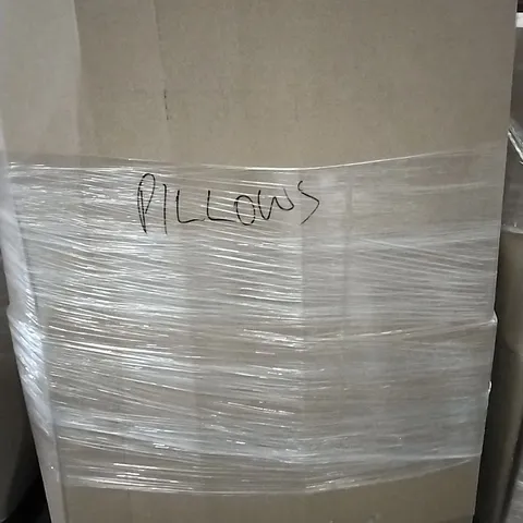 PALLET CONTAINING LARGE QUANTITIES OF PILLOWS