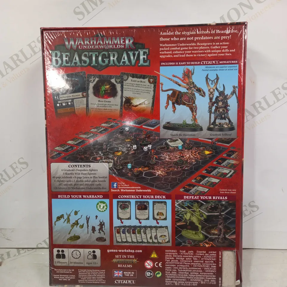 WARHAMMER UNDERWORLDS BEASTGRAVE - THE ULTIMATE COMPETITIVE MINIATURES GAME