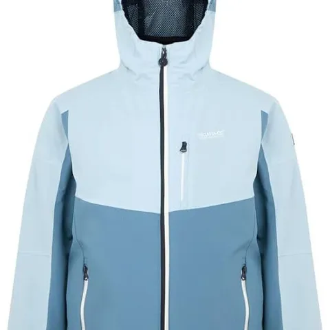 BRAND NEW REGATTA GIRLS TREKKTAIN 3-IN-1 JACKET - CORONET BLUE/CLEAR SKY SIZE UK 9-10 YEARS