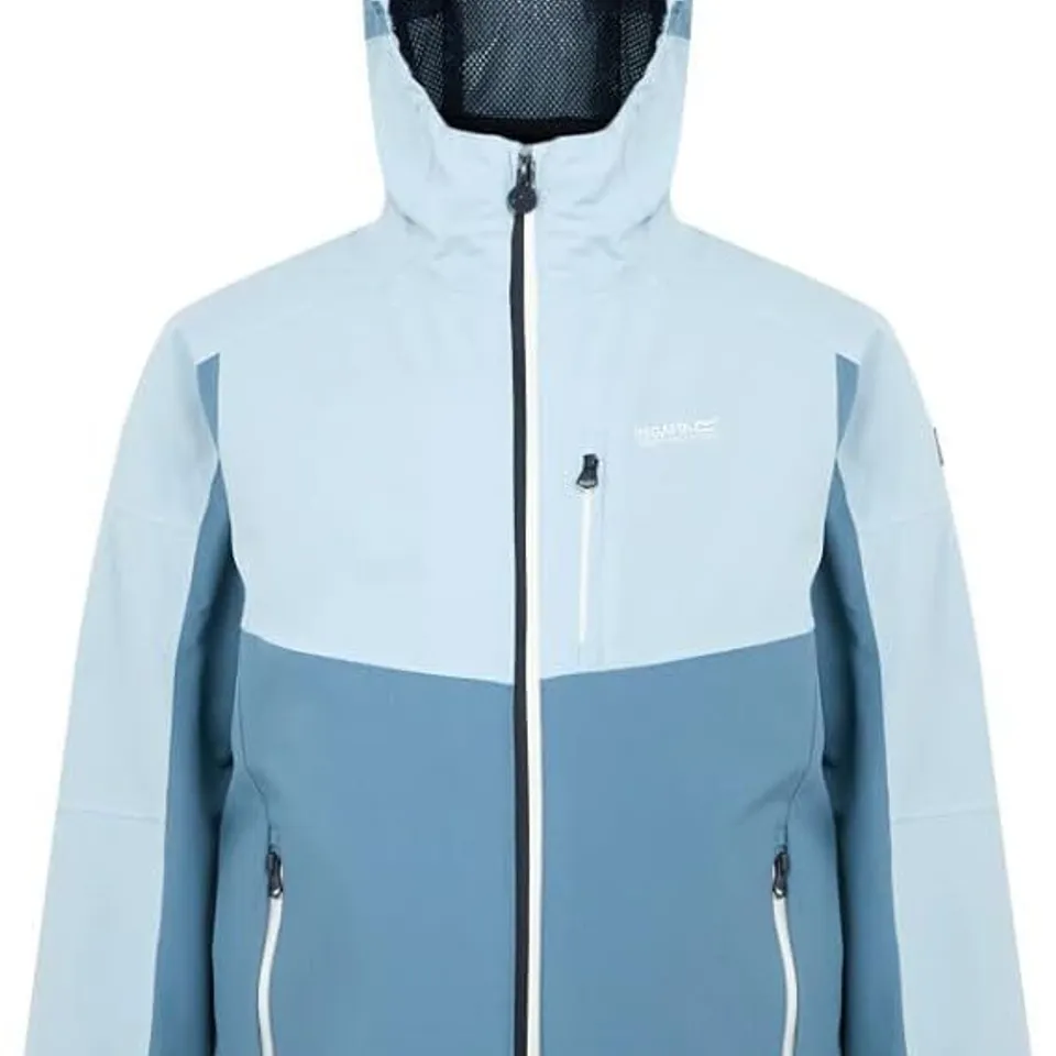BRAND NEW REGATTA GIRLS TREKKTAIN 3-IN-1 JACKET - CORONET BLUE/CLEAR SKY SIZE UK 9-10 YEARS