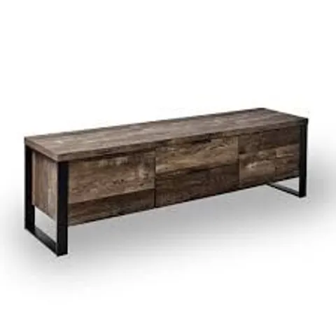 BOXED JAHNKE LOWBOARD LOOP TV 150, VINTAGE OAK