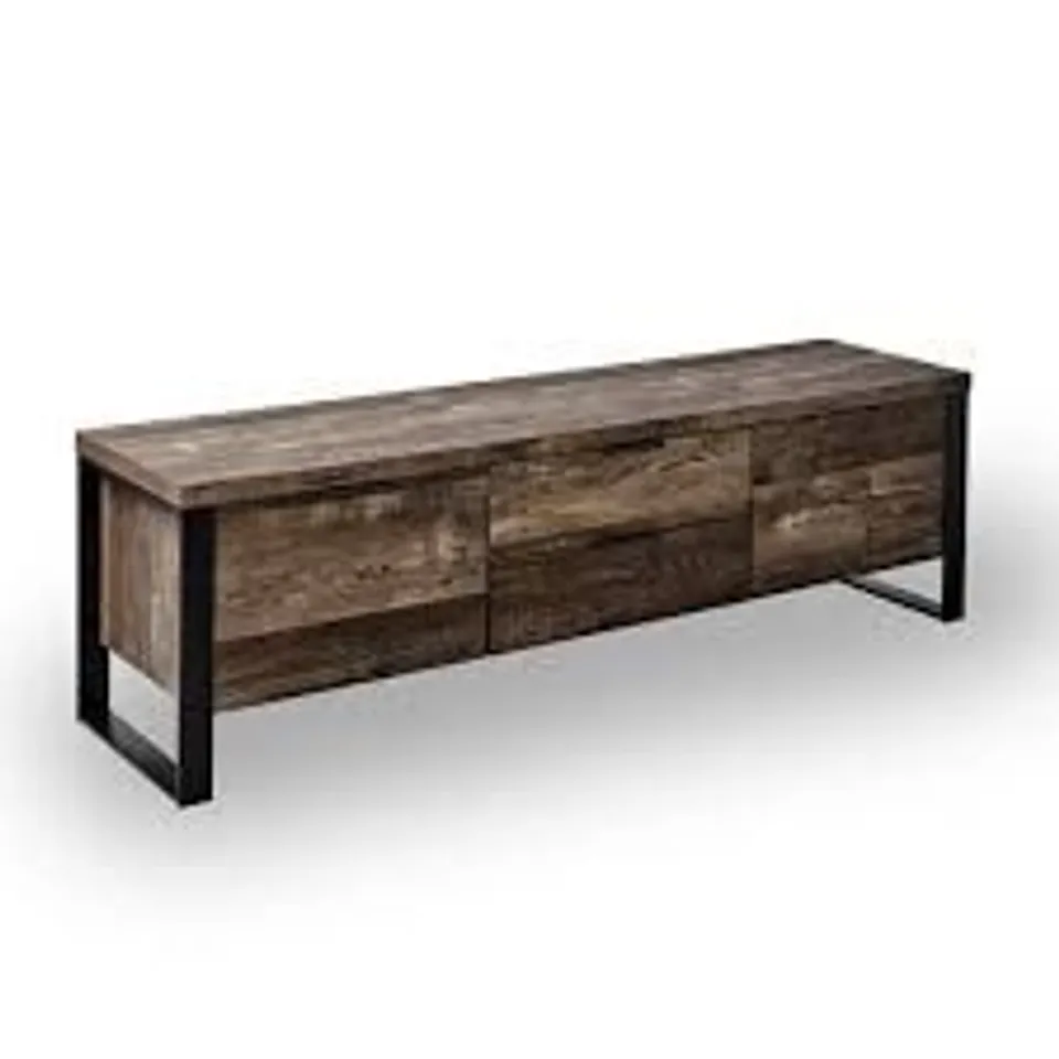 BOXED JAHNKE LOWBOARD LOOP TV 150, VINTAGE OAK