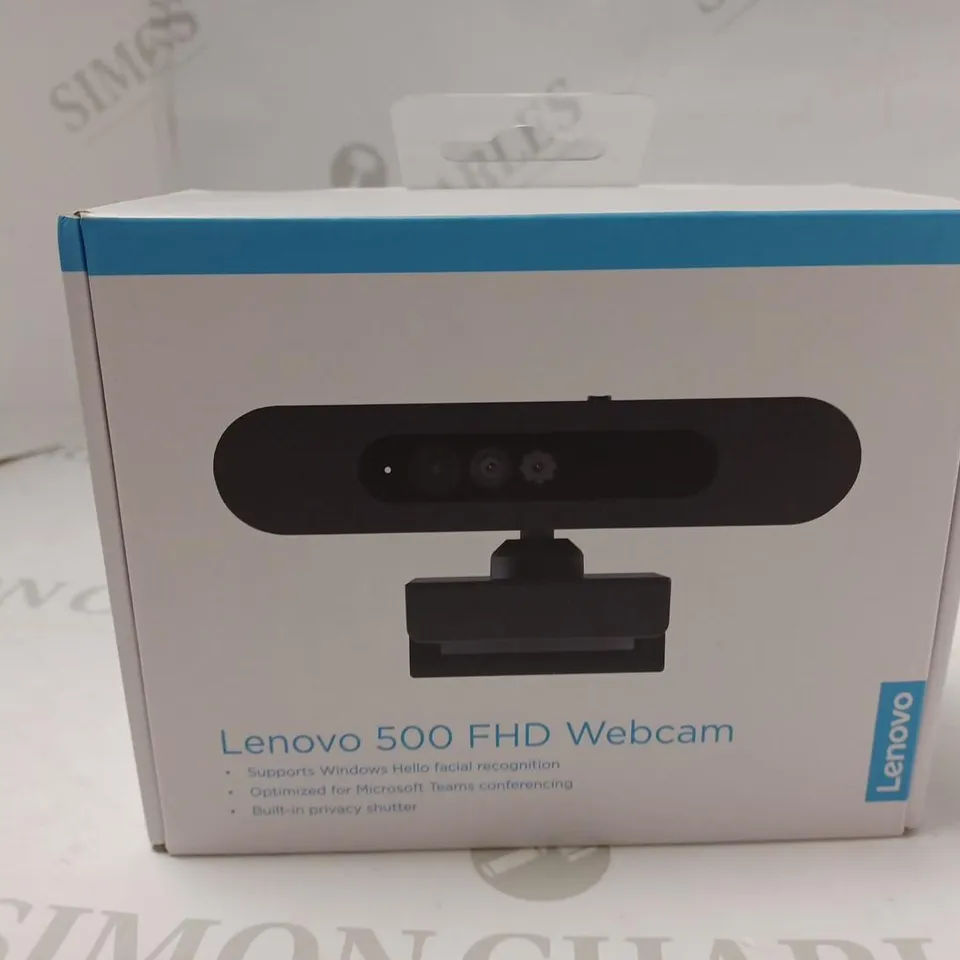 SEALED LENOVO 500 FHD WEBCAM