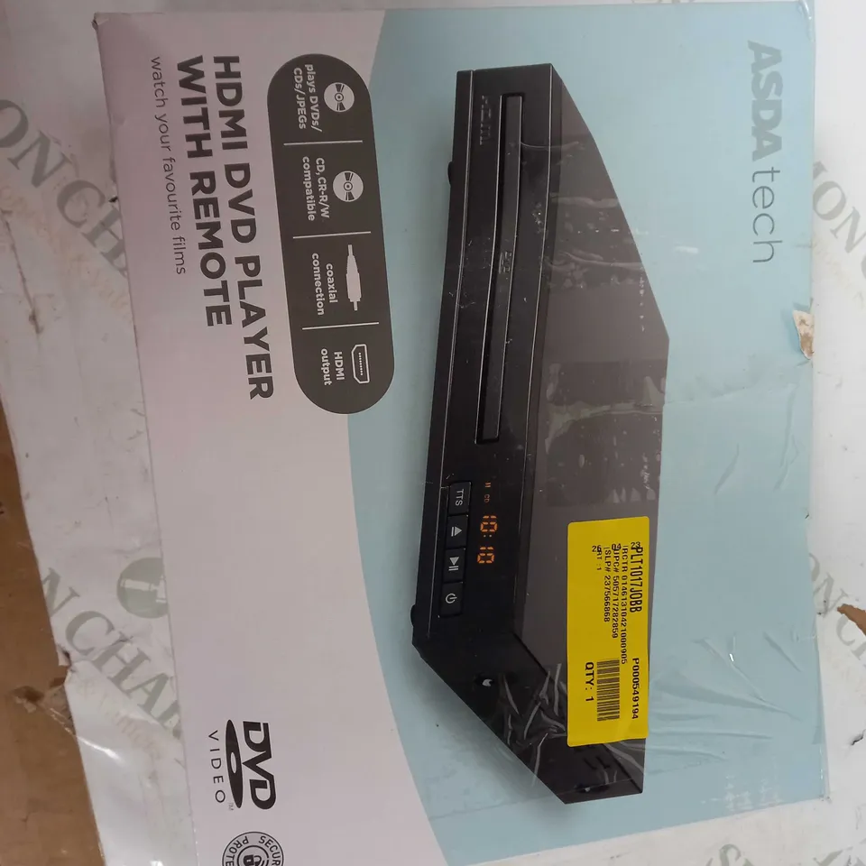 HDMI DVD PLAYER WITH REMOTE