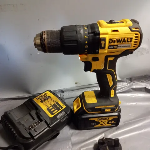 DEWALT DCD778 TYPE 2 DRILL WITH BATTERY CHARGER