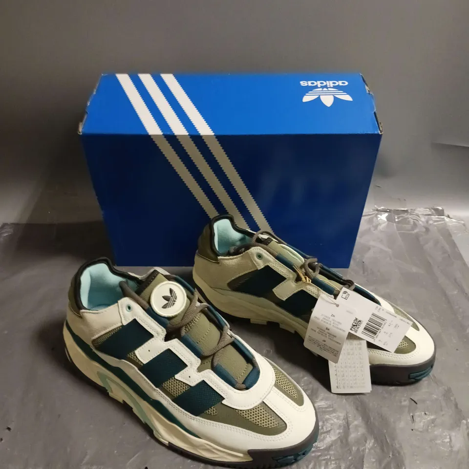 BOXED ADIDAS NITEBALL TRAINERS UK 9 