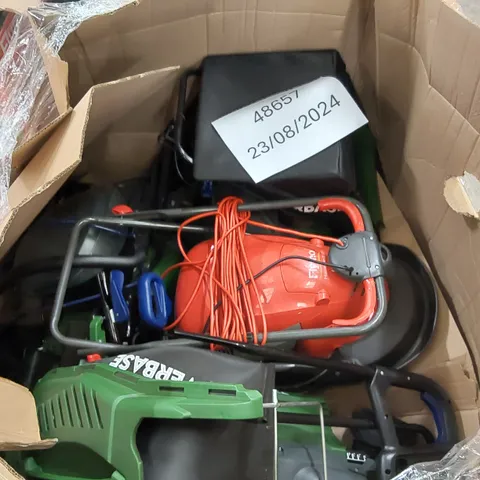 PALLET OF APPROXIMATELY 7 ASSORTED LAWN MOWERS