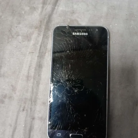 SAMSUNG GALAXY SMARTPHONE – BLACK, CRACKED SCREEN