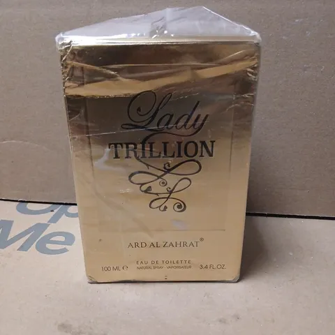 BOXED AND SEALED LADY TRILLION ARD AL ZAHRAT 100ML EAU DE TOILETTE