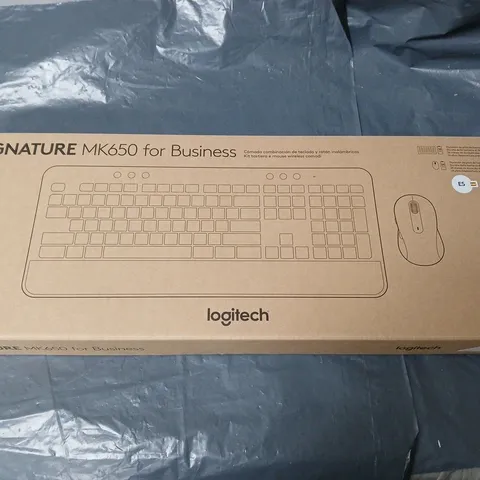 LOGITECH SIGNATURE MK650 FOR BUSINESS – KEYBOARD & MOUSE KIT, BOXED