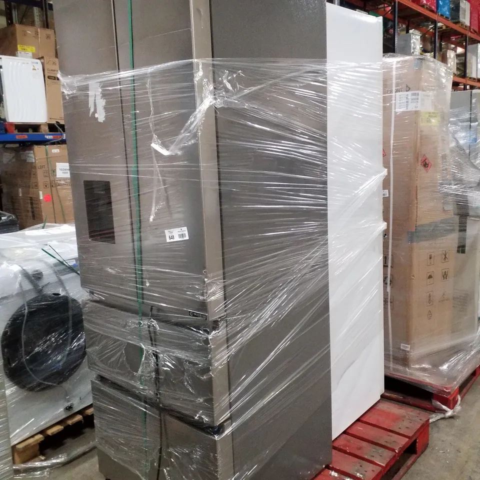 PALLET OF APPROXIMATELY 2 UNPROCESSED RAW RETURN WHITE GOODS TO INCLUDE